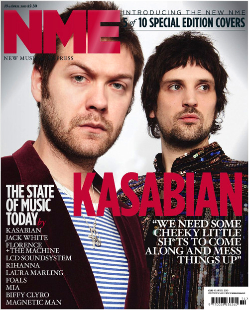 NME 10 April 2010 Cover